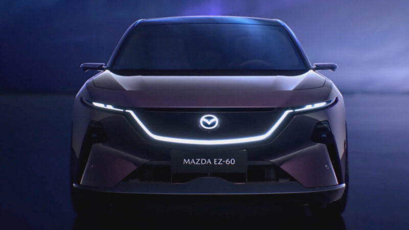 Mazda EZ-60 Electric Crossover Revealed In Official Images and Video