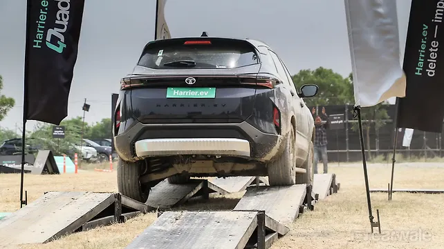 Tata Harrier EV Right Rear Three Quarter
