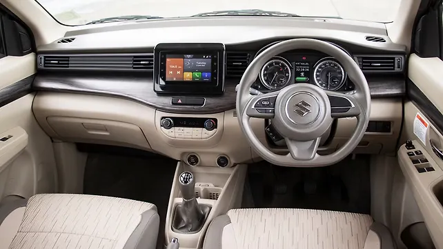 Maruti Suzuki Ertiga Interior Dashboard