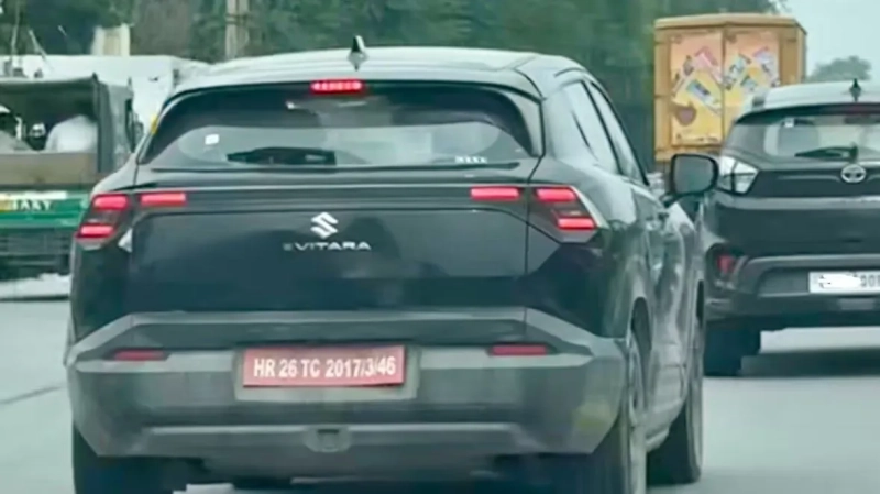 Maruti Suzuki e Vitara Rear View