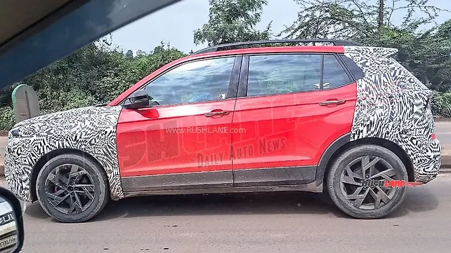 Skoda Kushaq facelift Left Side View
