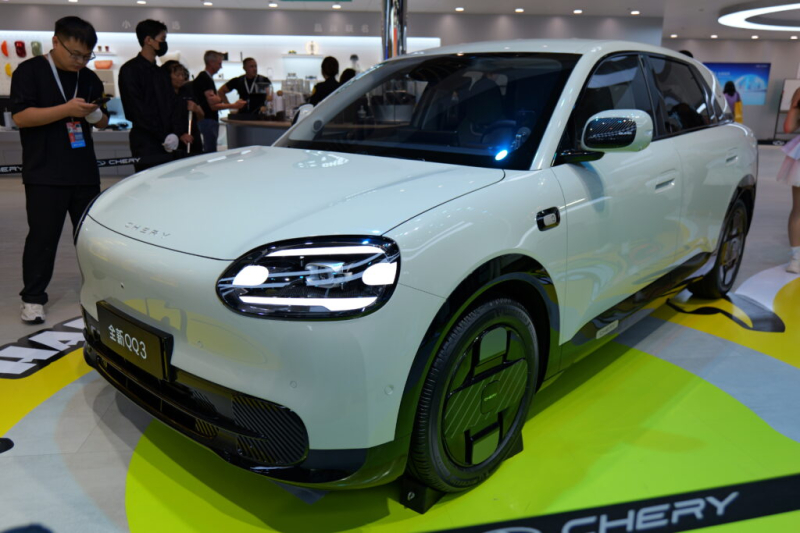 Chery QQ3 Revealed at Chengdu Auto Show
