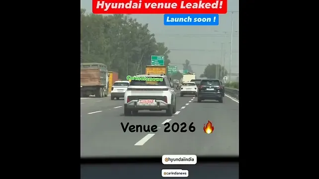 Hyundai New Venue Right Rear Three Quarter