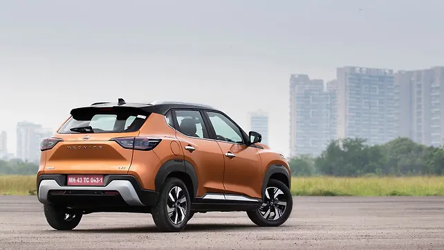 Nissan Magnite Right Rear Three Quarter