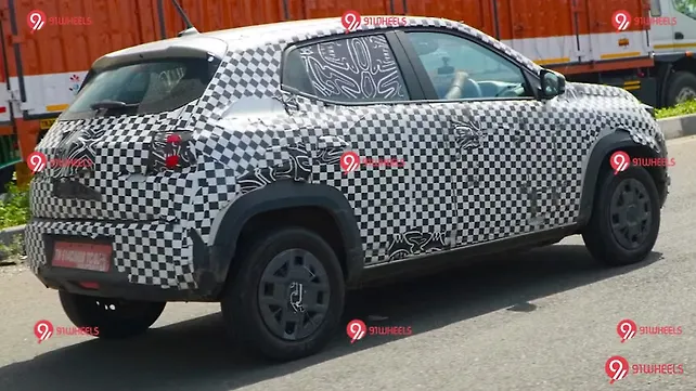 Renault Kwid EV Right Rear Three Quarter