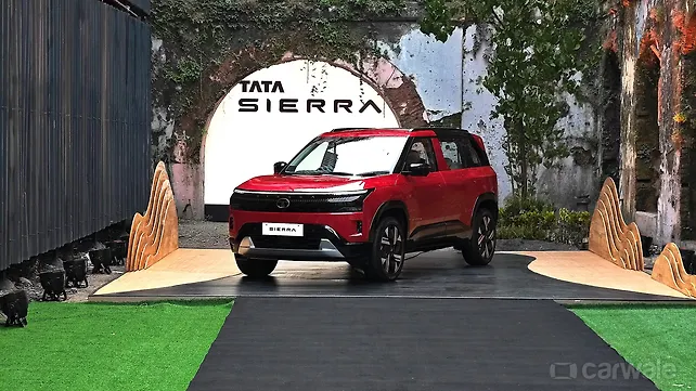 Tata Sierra Left Front Three Quarter