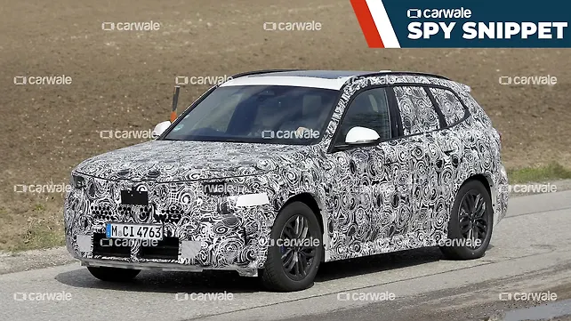 BMW X1 (ICE) facelift spotted testing