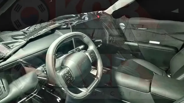 2027 Hyundai Tucson interior spied