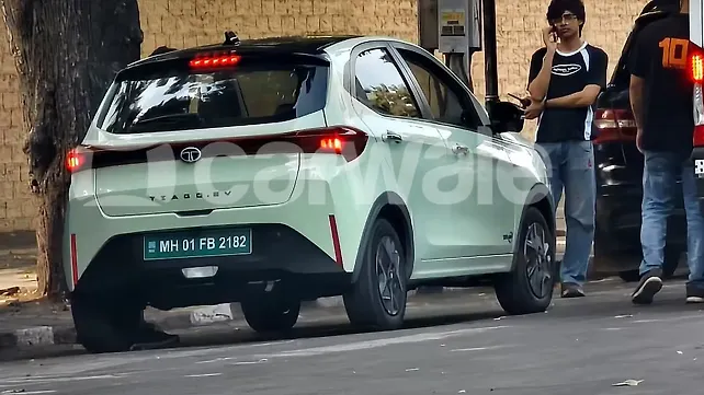Exclusive! New Tata Tiago EV Spotted Undisguised 
