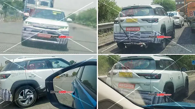 Maruti Brezza Facelift Spied: Emission Testing Hints at New Powertrain?